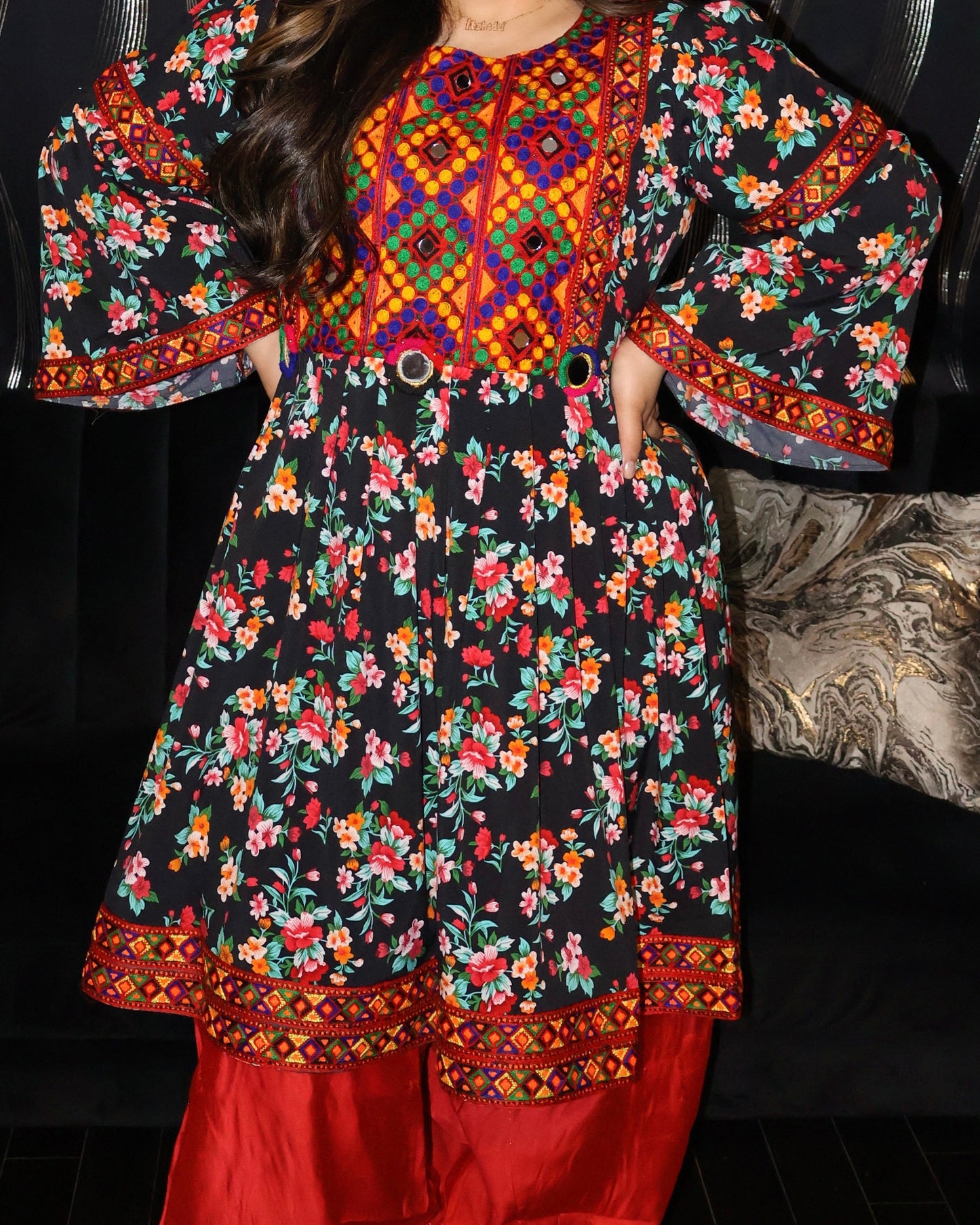Afghan Dress - Leena