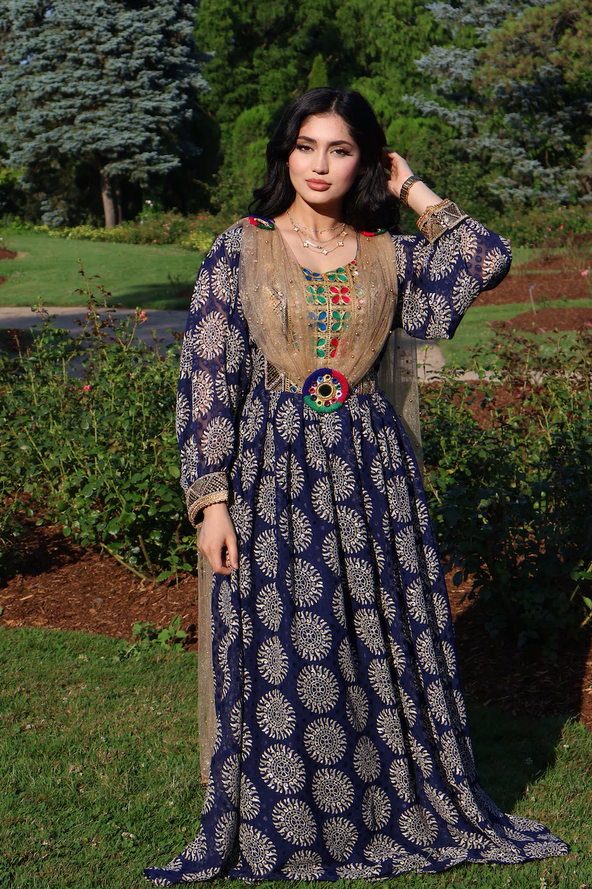 Afghan Dress - Rubina by Zarhin Kali