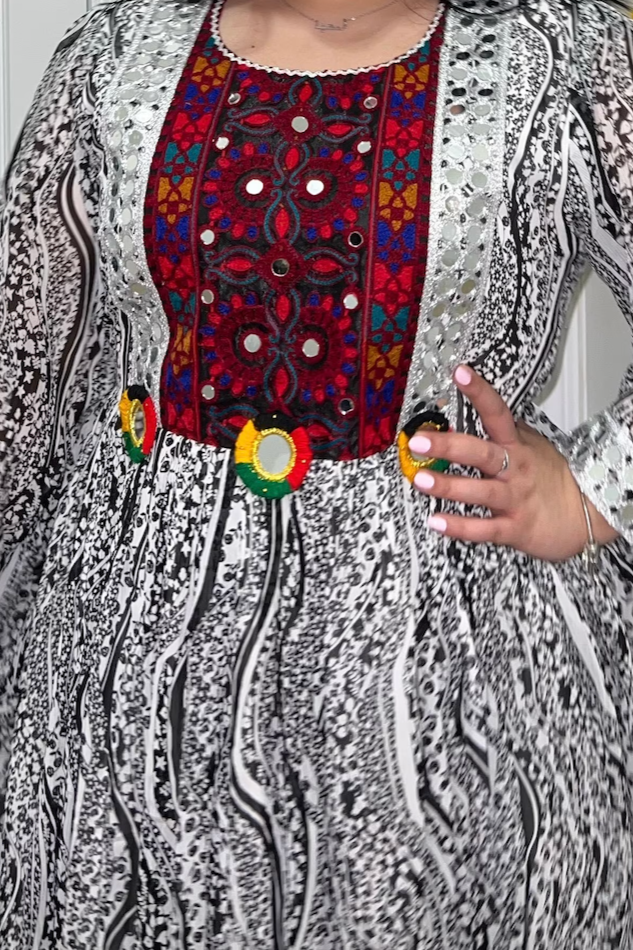 Afghan Dress - Kinaaz