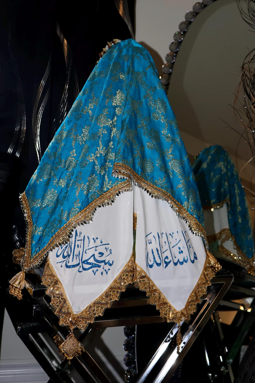 Handmade Kandahari Dusmal (Blue)
