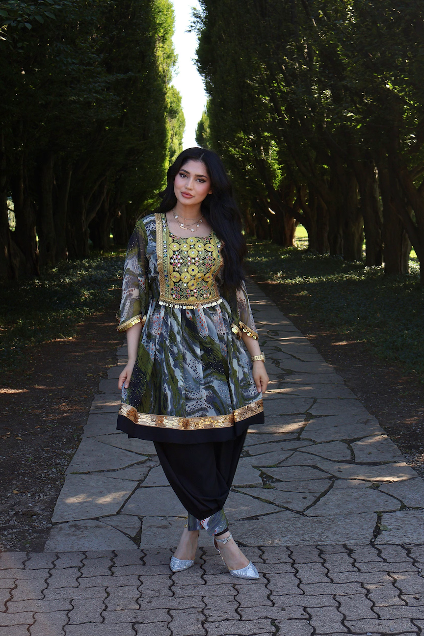 Afghan Dress - Amara