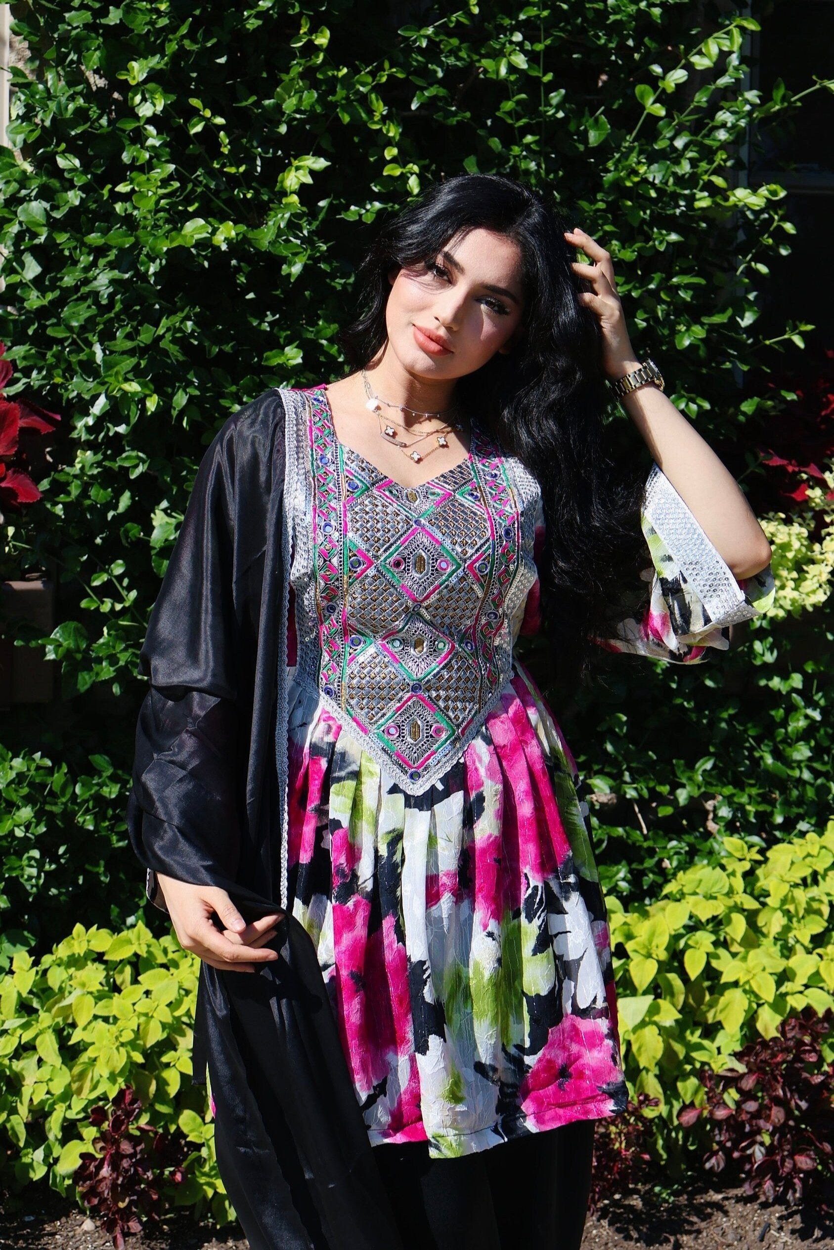 Afghan Dress - Warada by Zarhin Kali