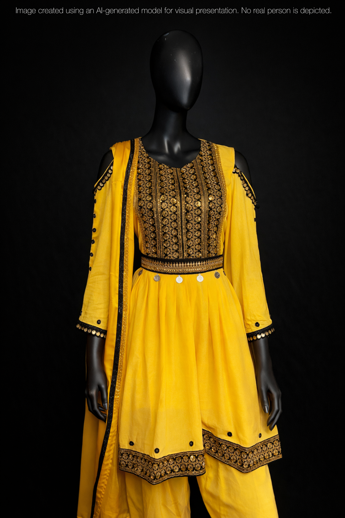 Afghan Dress - Samra