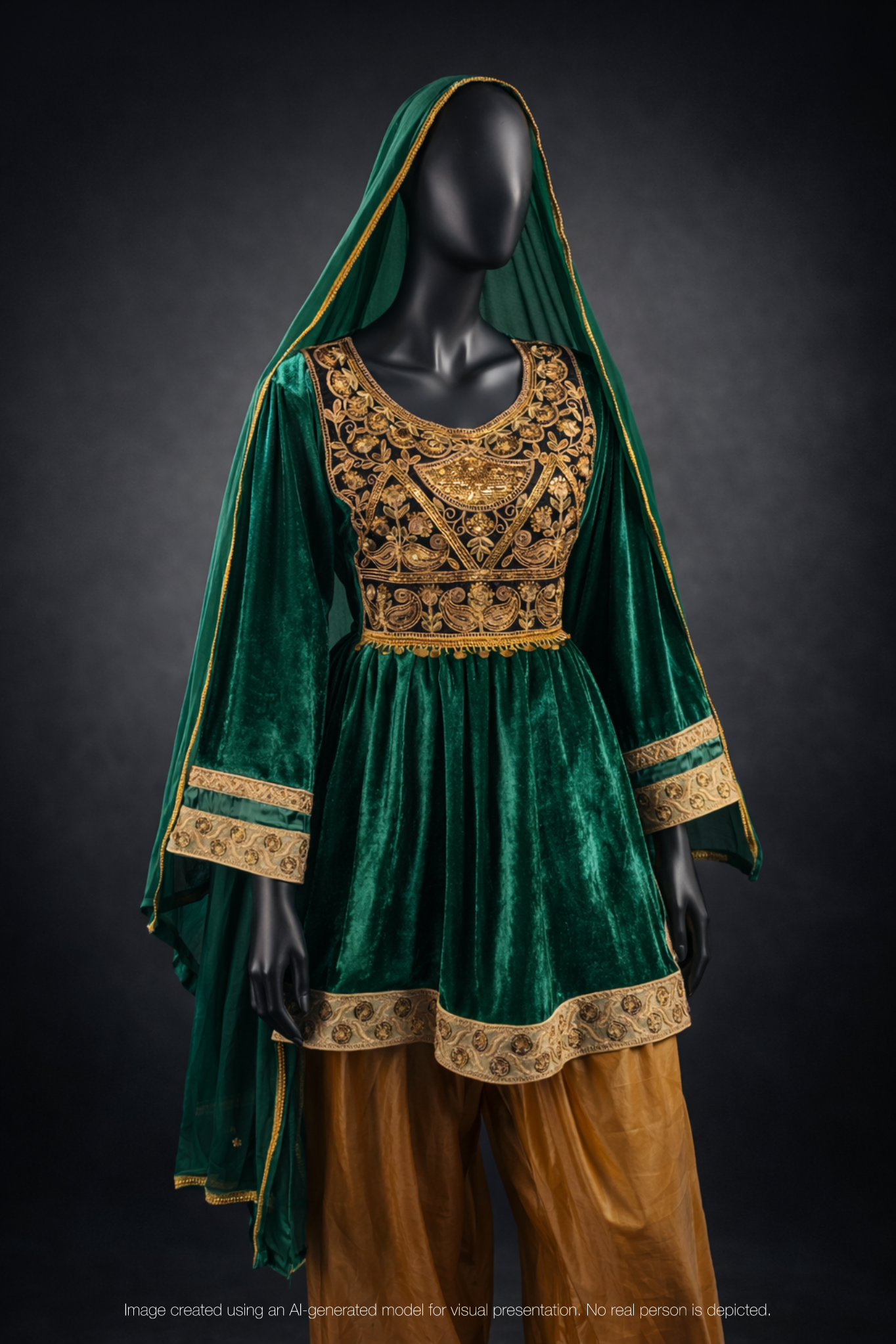 Afghan Dress - Zenaht