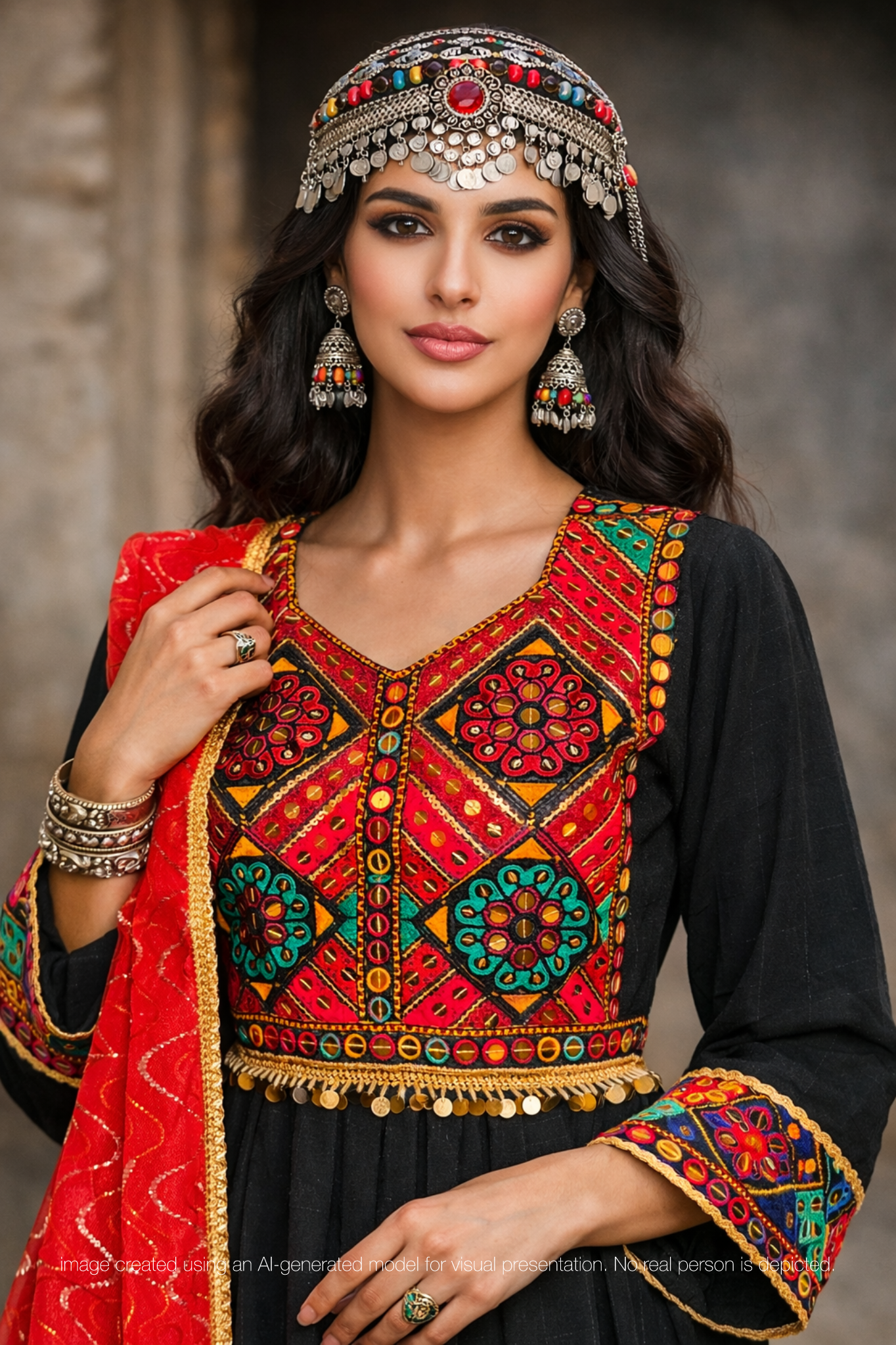 Afghan Dress - Marjan