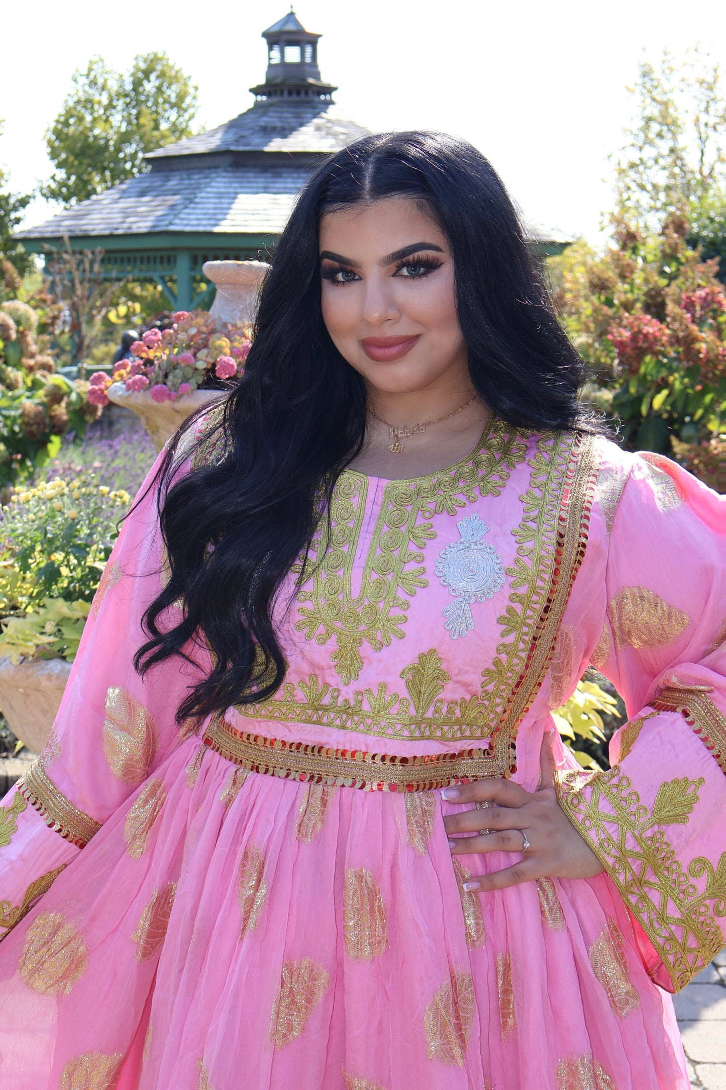 Afghan Dress - Zarhin (Pink)