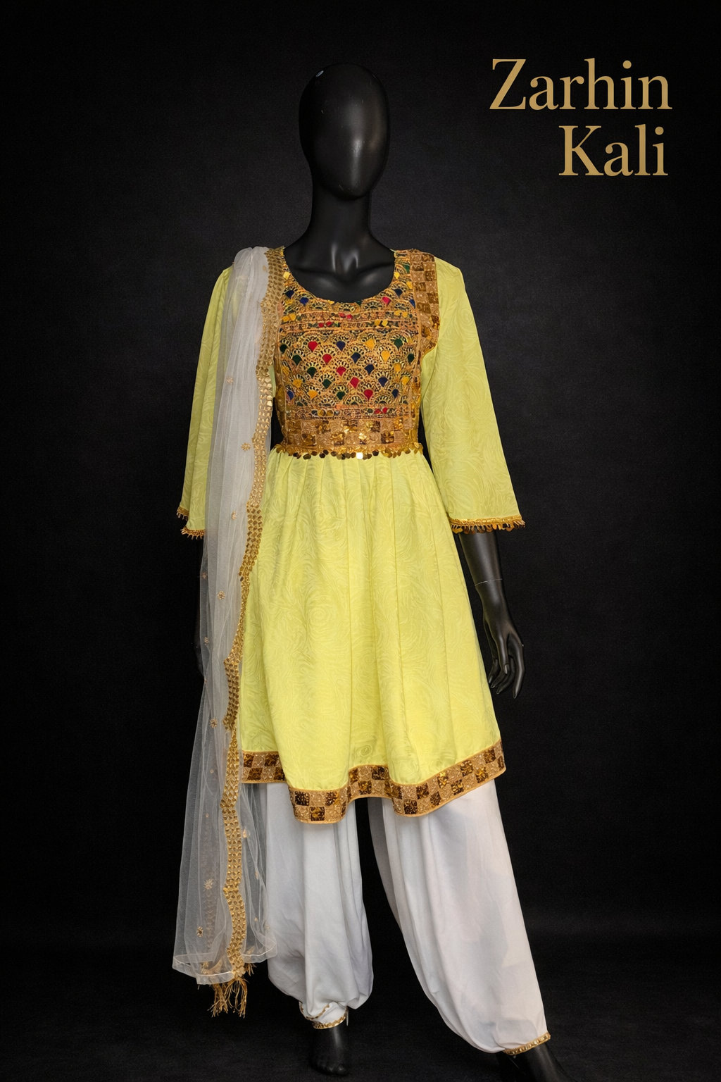 Afghan Dress - Shabana