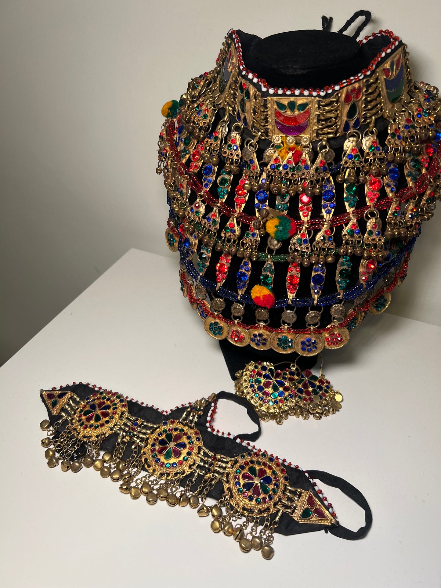 Vintage Gold Afghan Jewelry Set - Stori