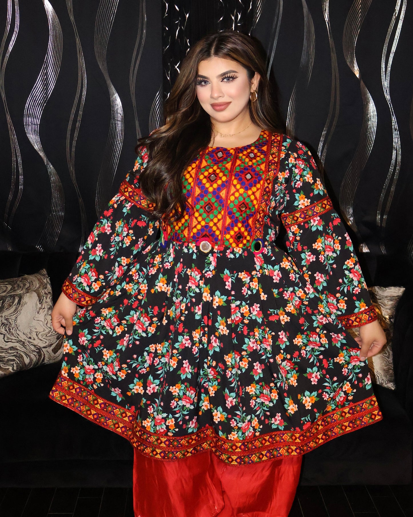 Afghan Dress - Leena