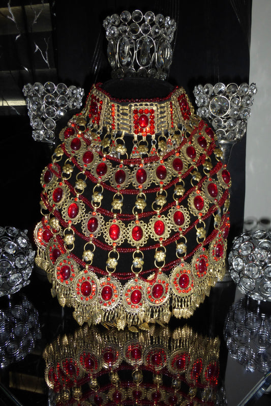 Vintage Afghan Jewelry Set - Nooria