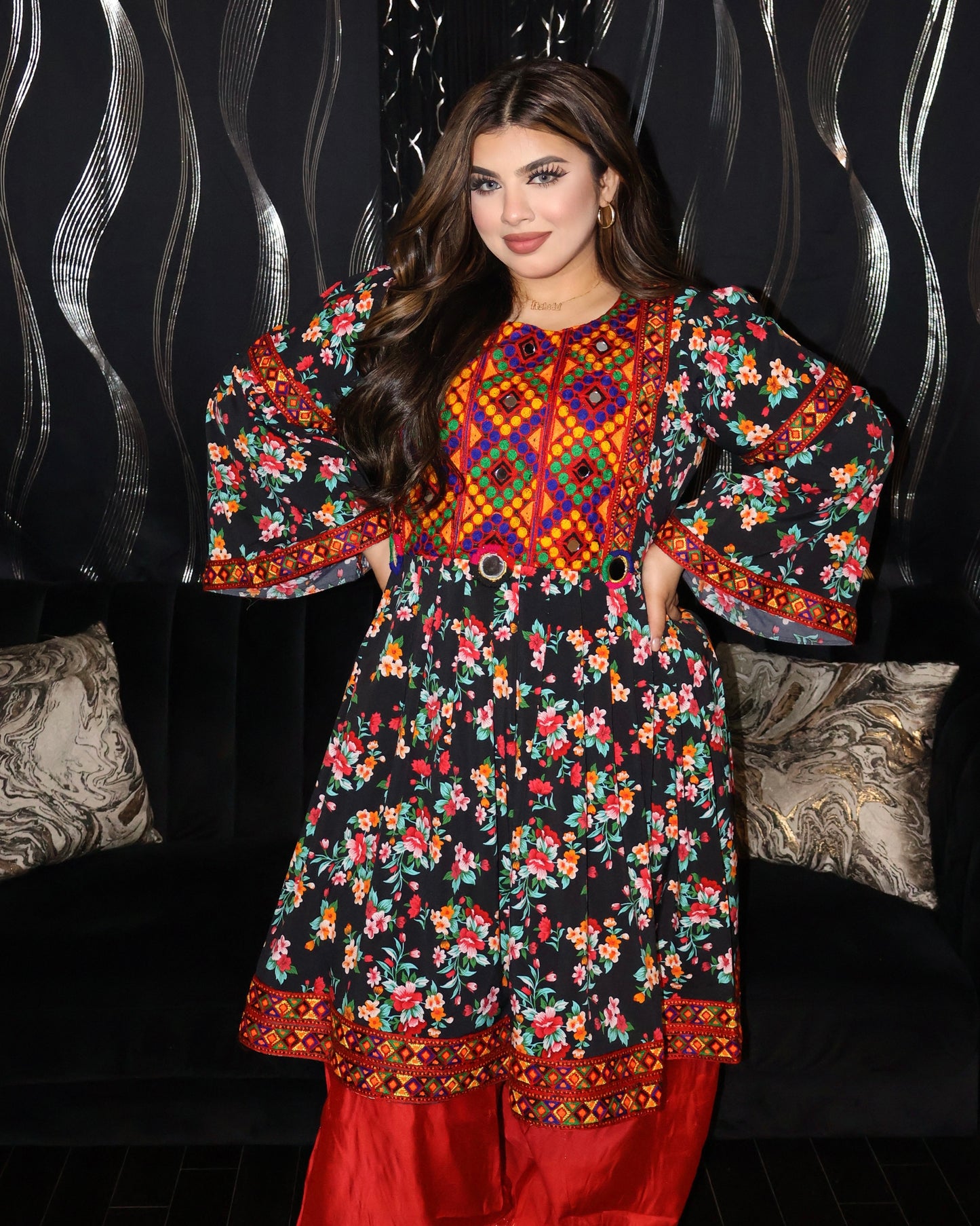 Afghan Dress - Leena