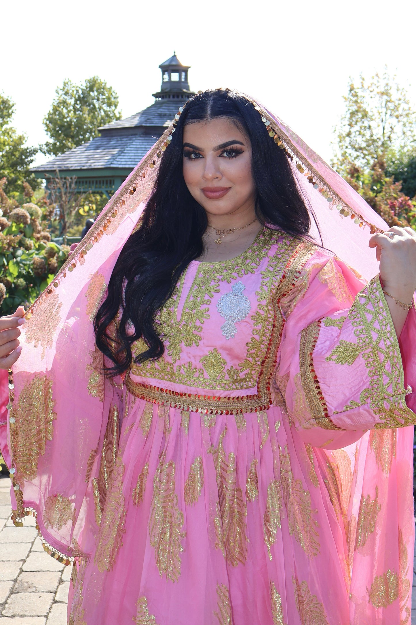 Afghan Dress - Zarhin (Pink)