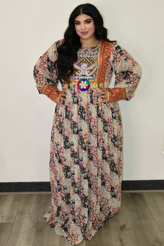 Afghan Dress - Malika