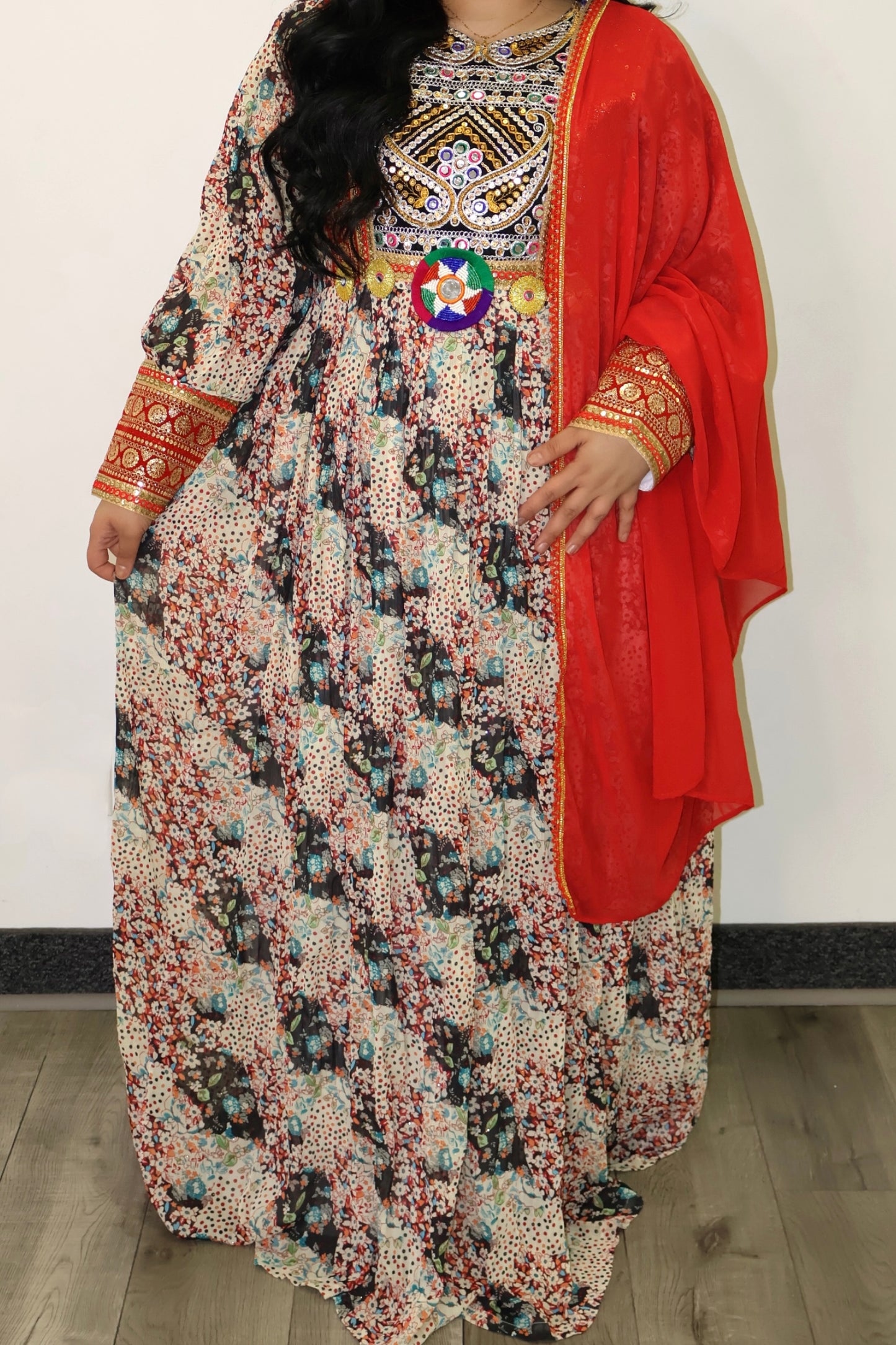 Afghan Dress - Malika
