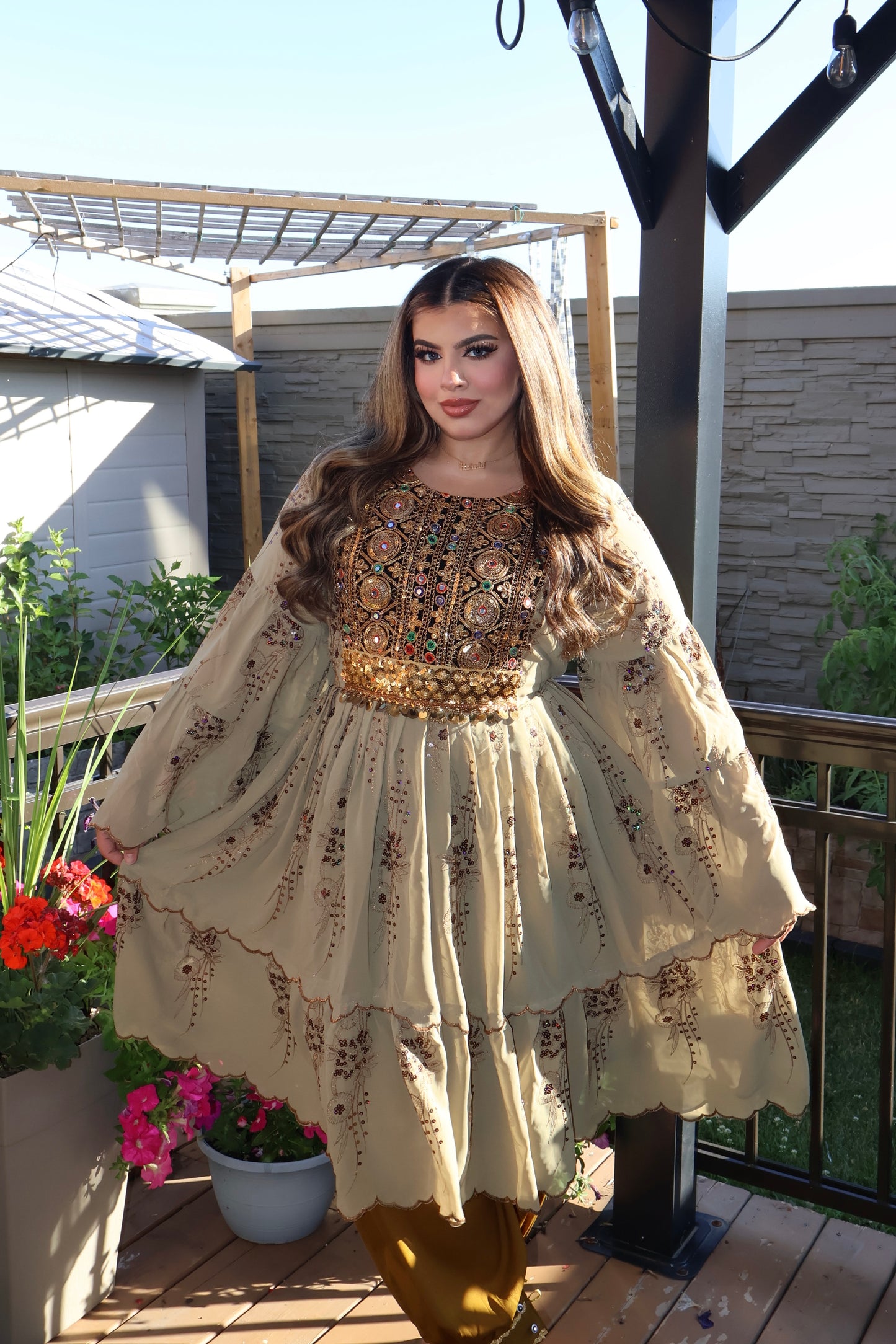 Afghan Dress - Zarina