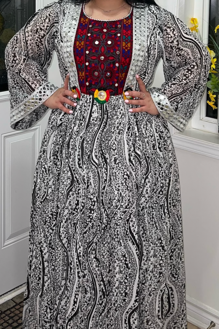 Afghan Dress - Kinaaz