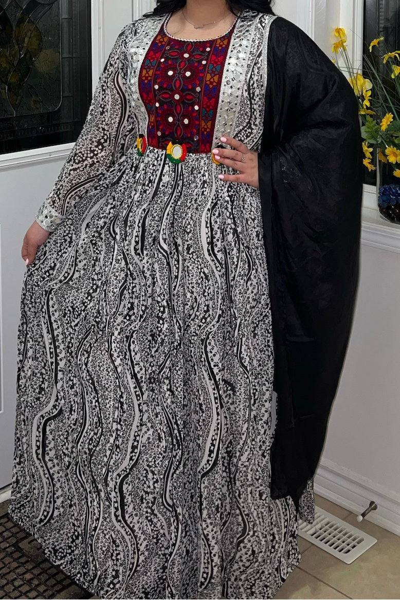 Afghan Dress - Kinaaz