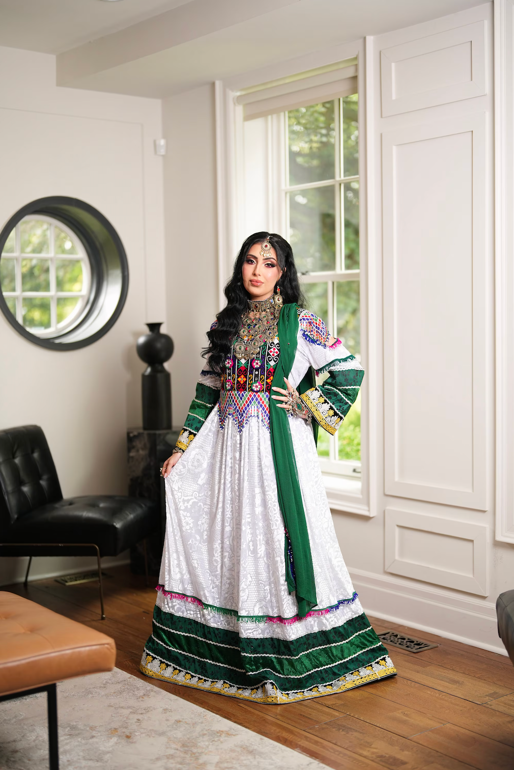 Afghan Bridal Nikkah Dress - Sharjeela Zarhin Kali Afghan Bridal Nikkah Dress - Sharjeela Zarhin Kali