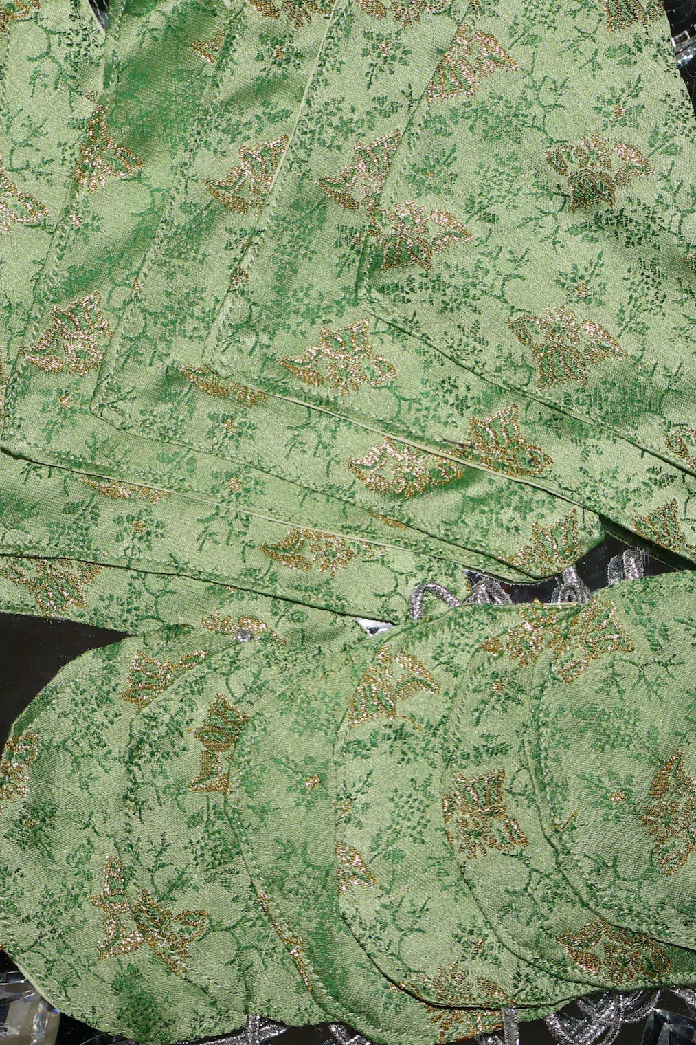 Handmade Afghan Henna Wraps (Green)