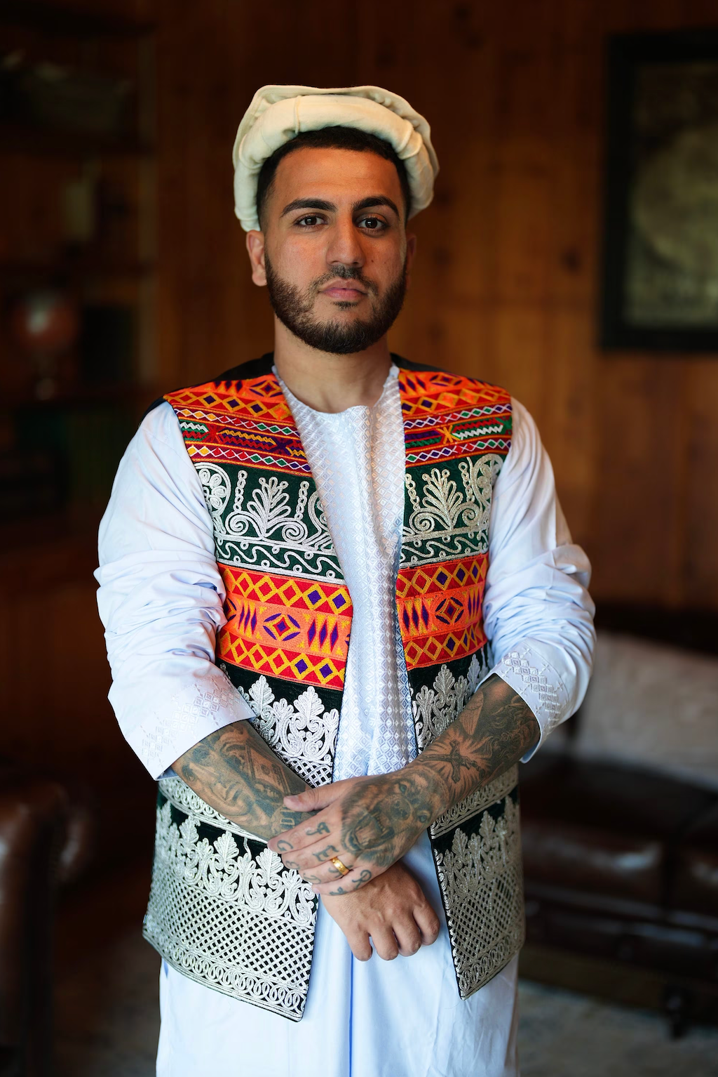 Afghan Mens Vest