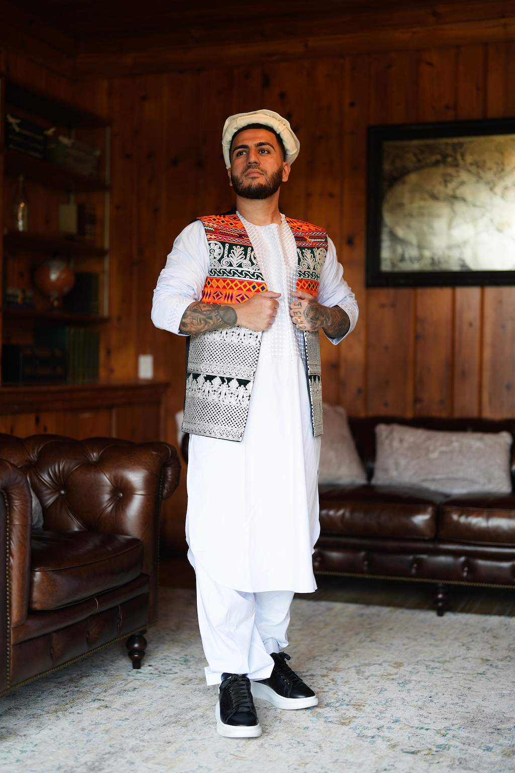 Afghan Mens Vest - Omar