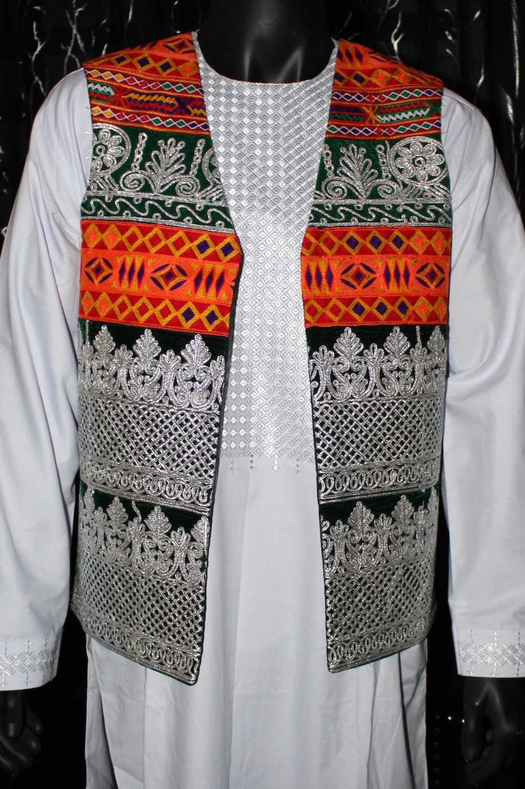 Afghan Mens Vest - Omar
