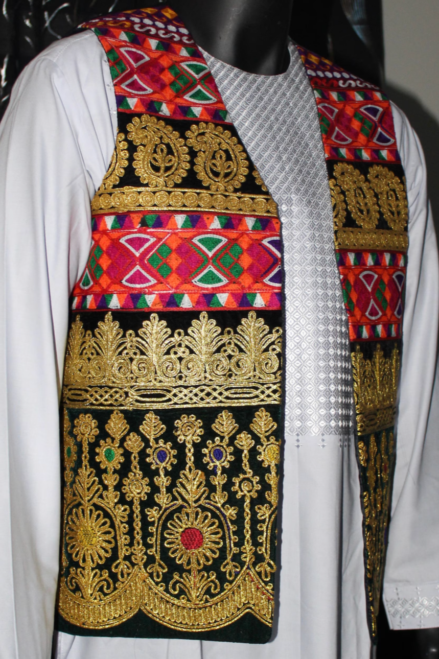 Afghan Mens Vest - Omar