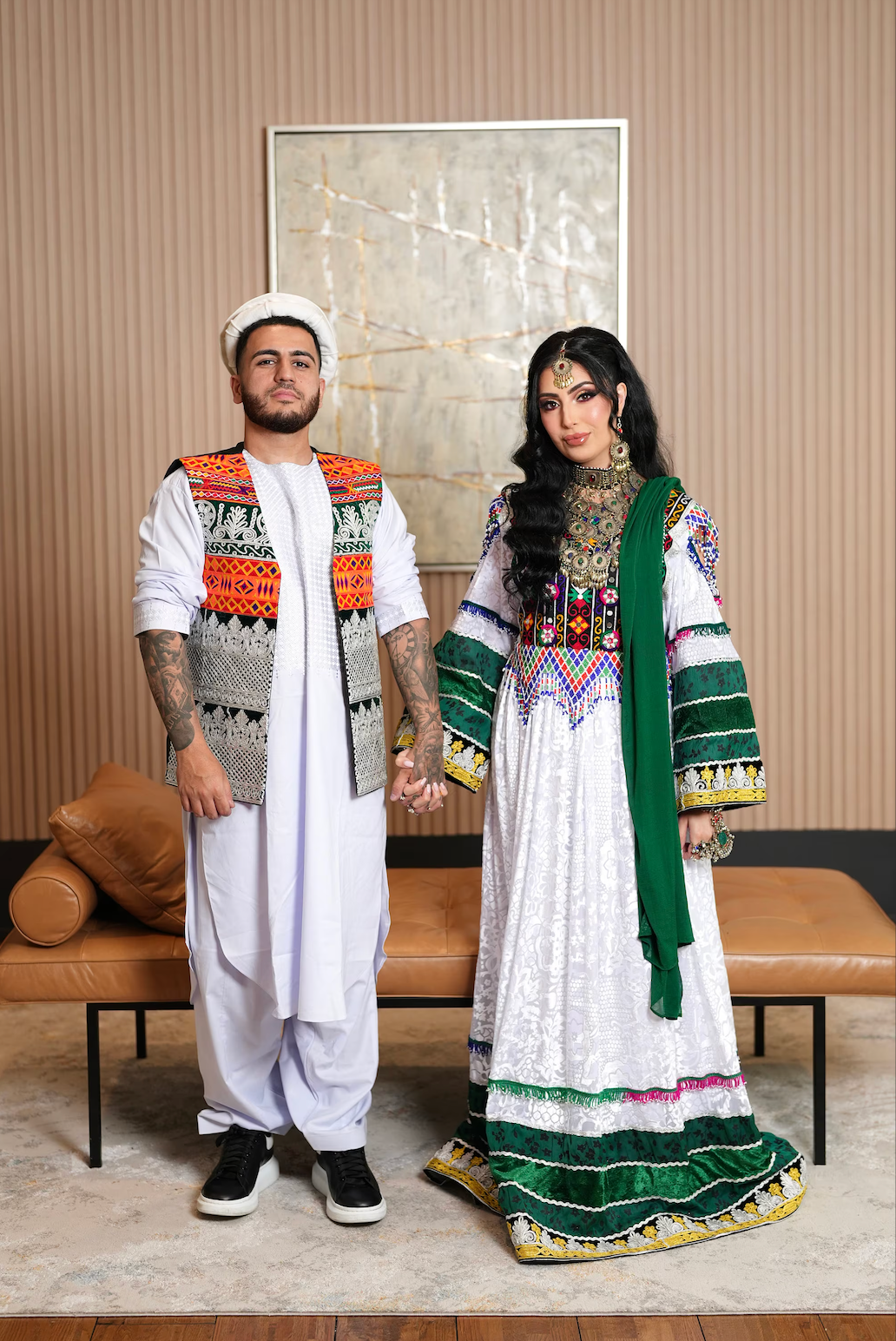 Afghan Mens Vest - Omar