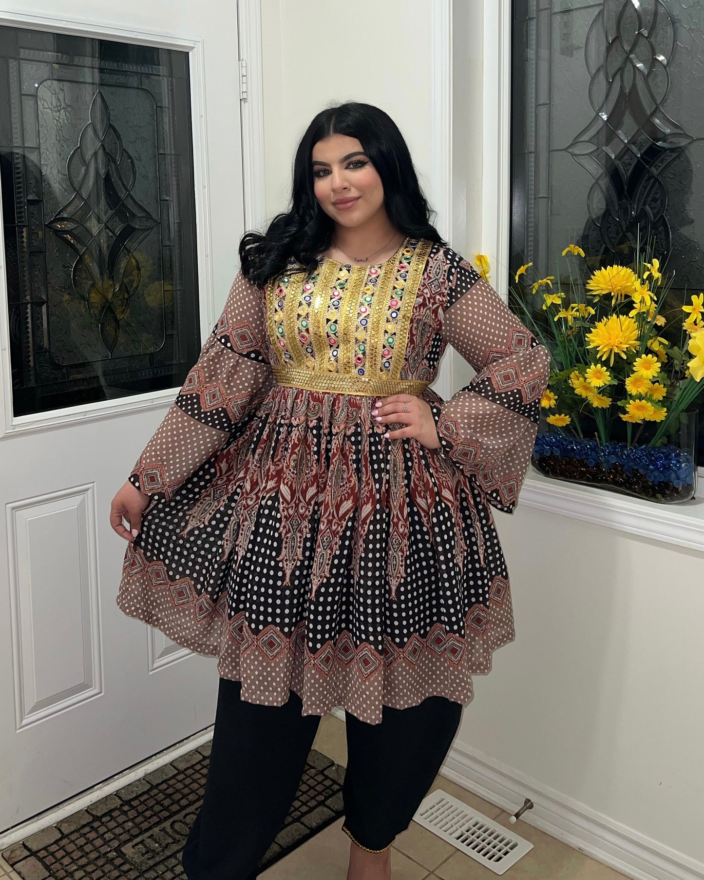 Afghan Dress - Hunoon