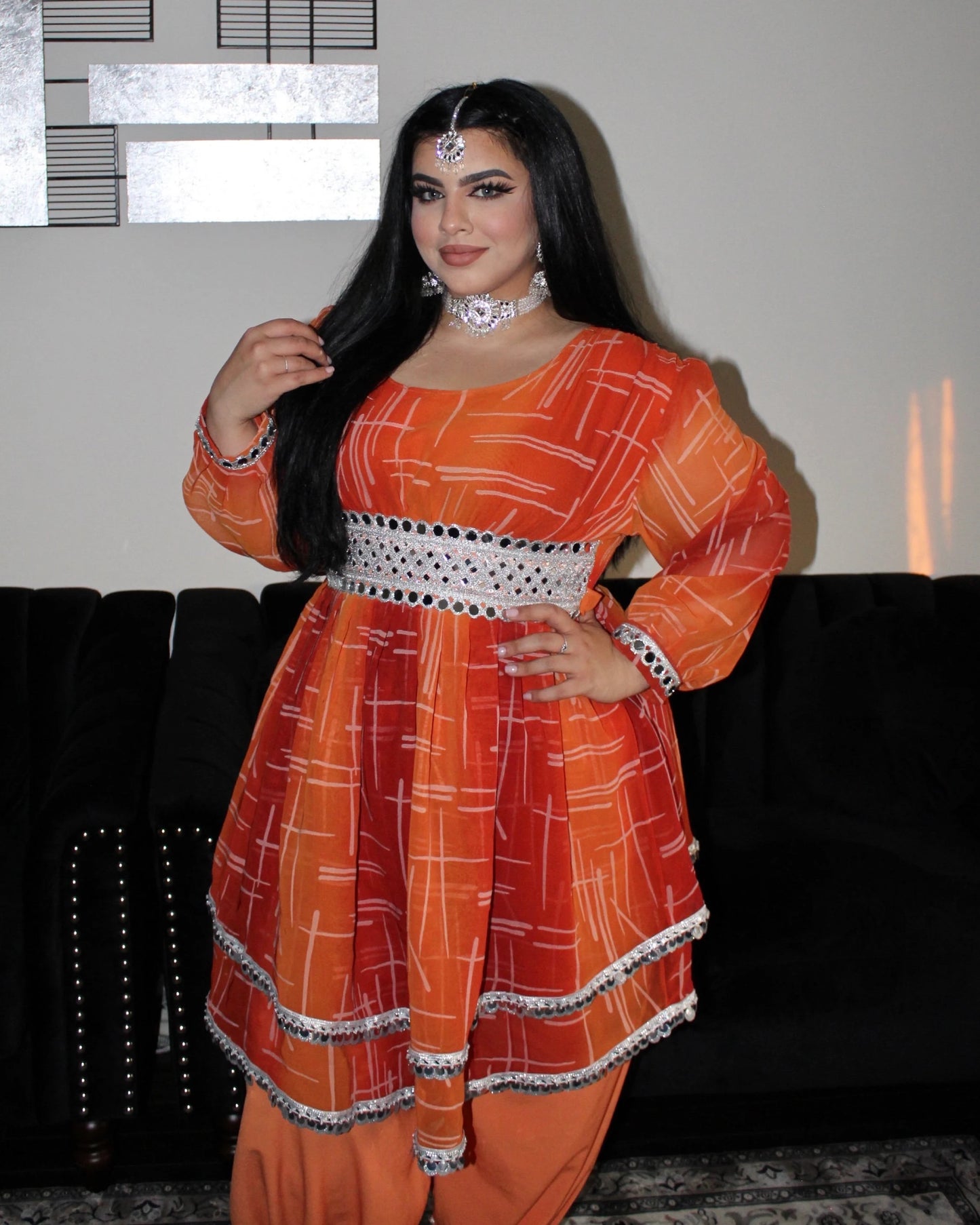 Afghan Dress - Munira