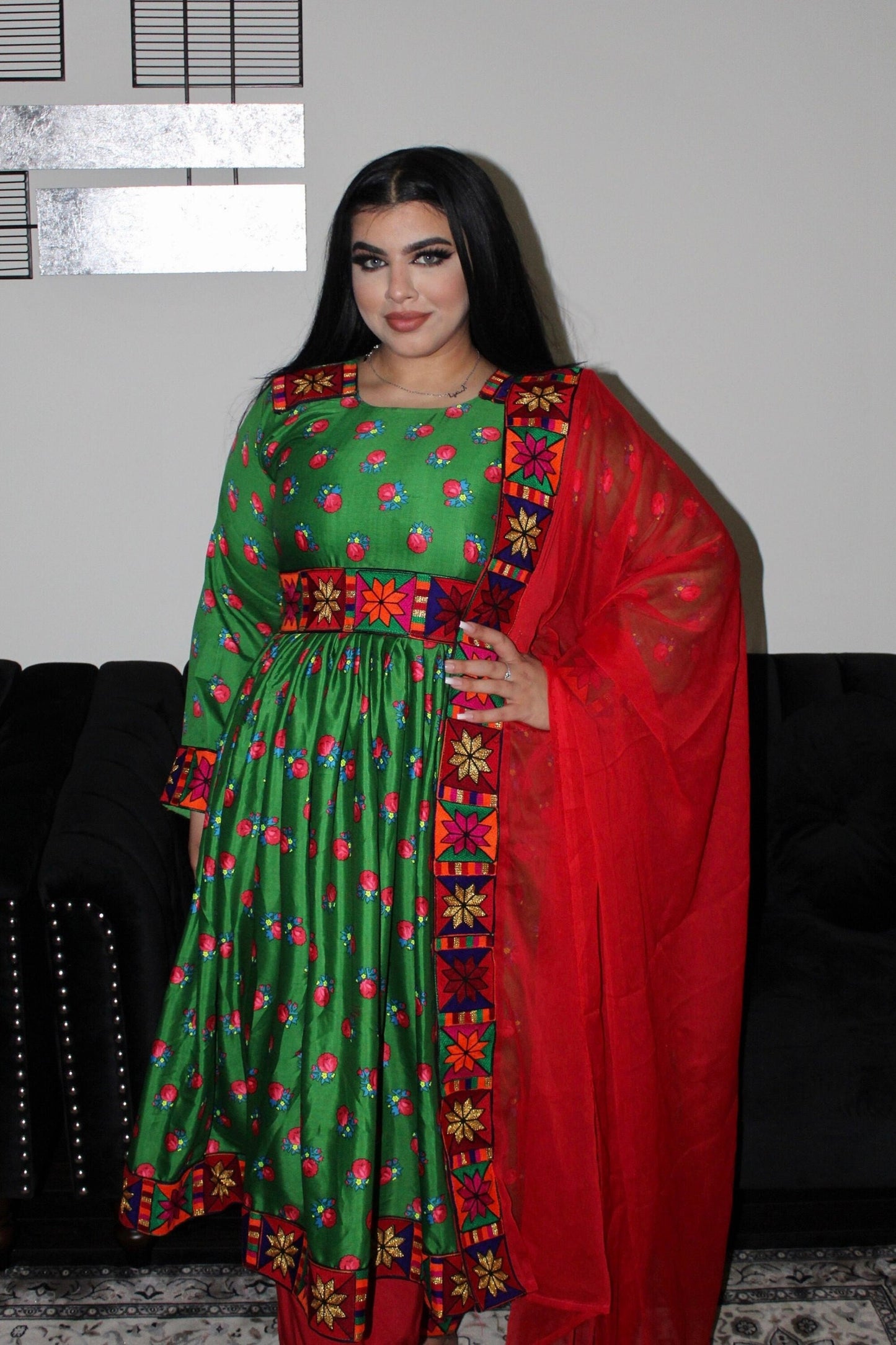 Afghan Dress - Gulrang