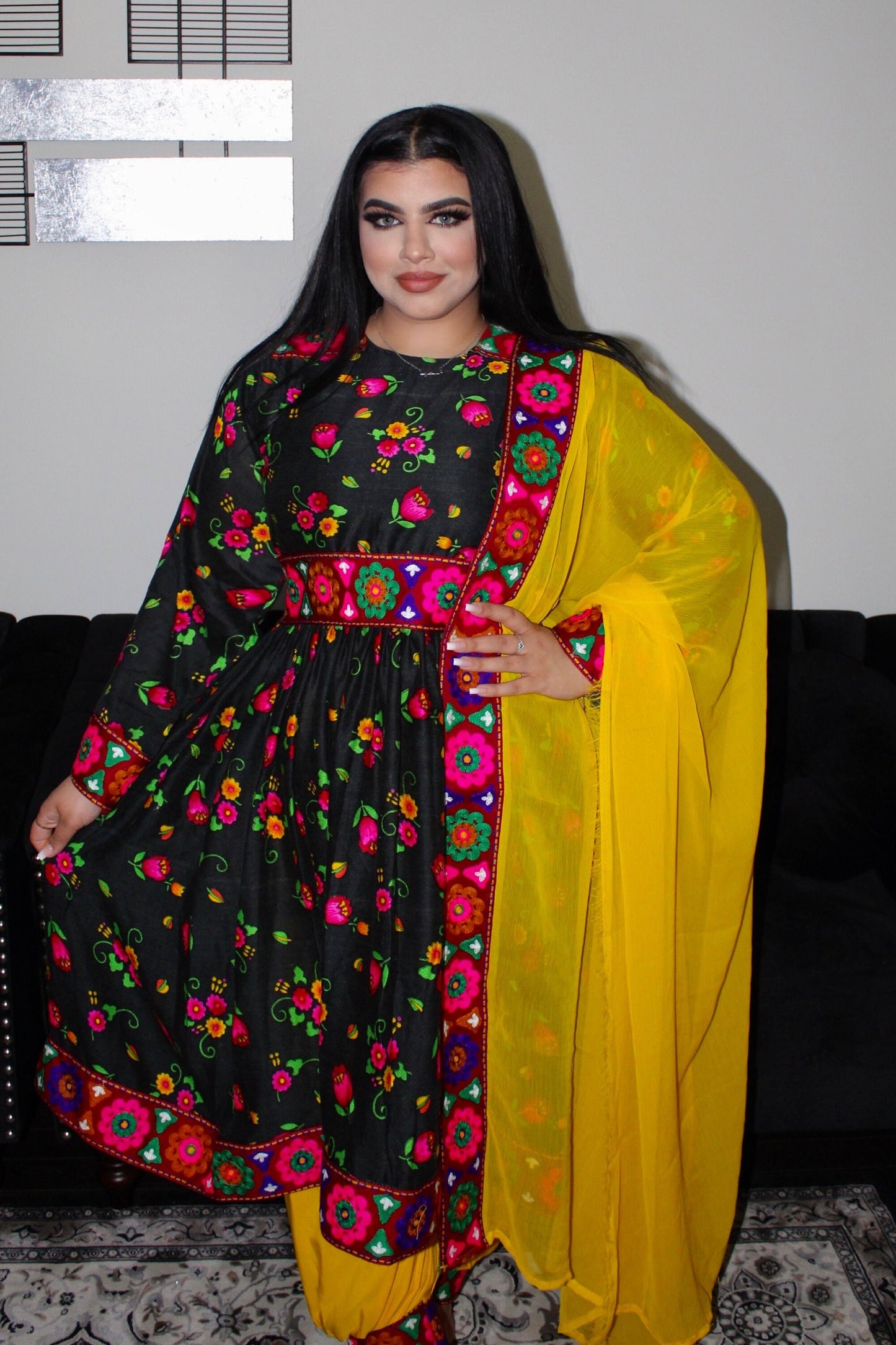 Afghan Dress - Gulrang