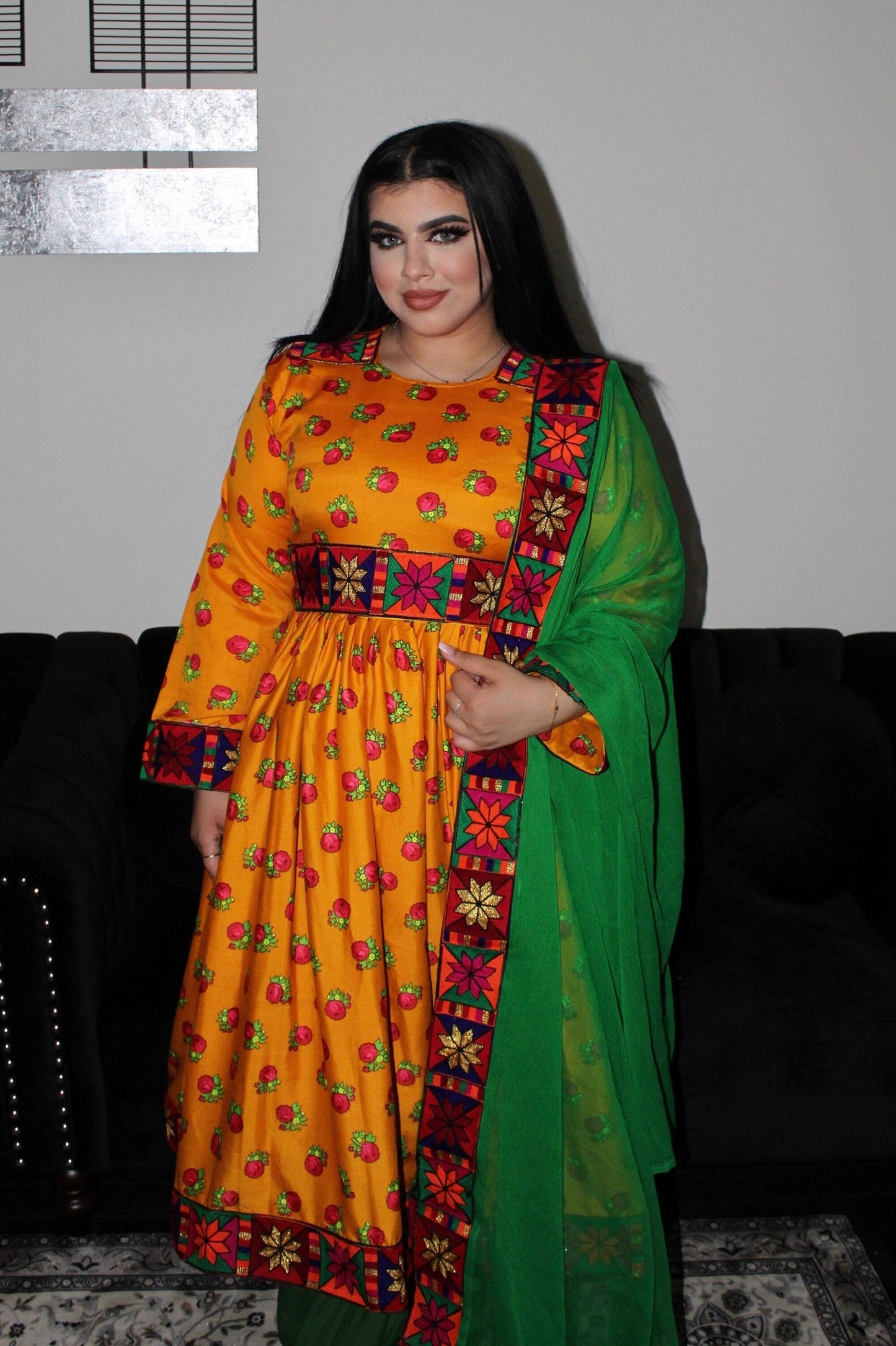 Afghan Dress - Gulrang