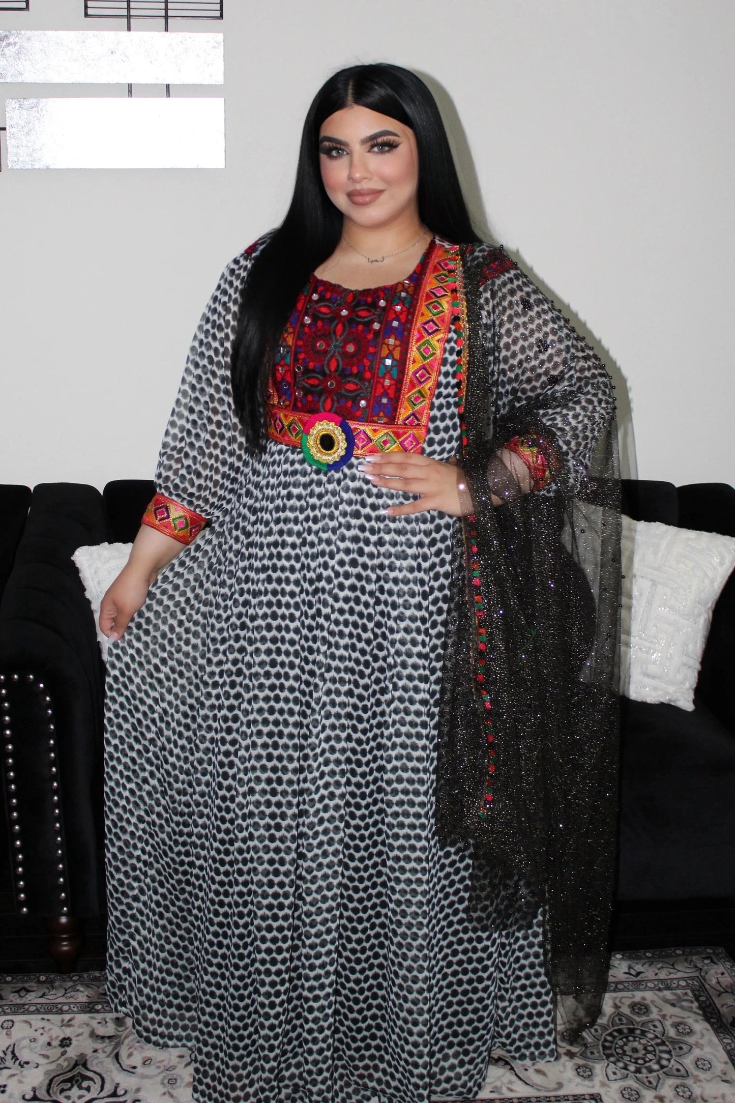 Afghan Dress - Leyma