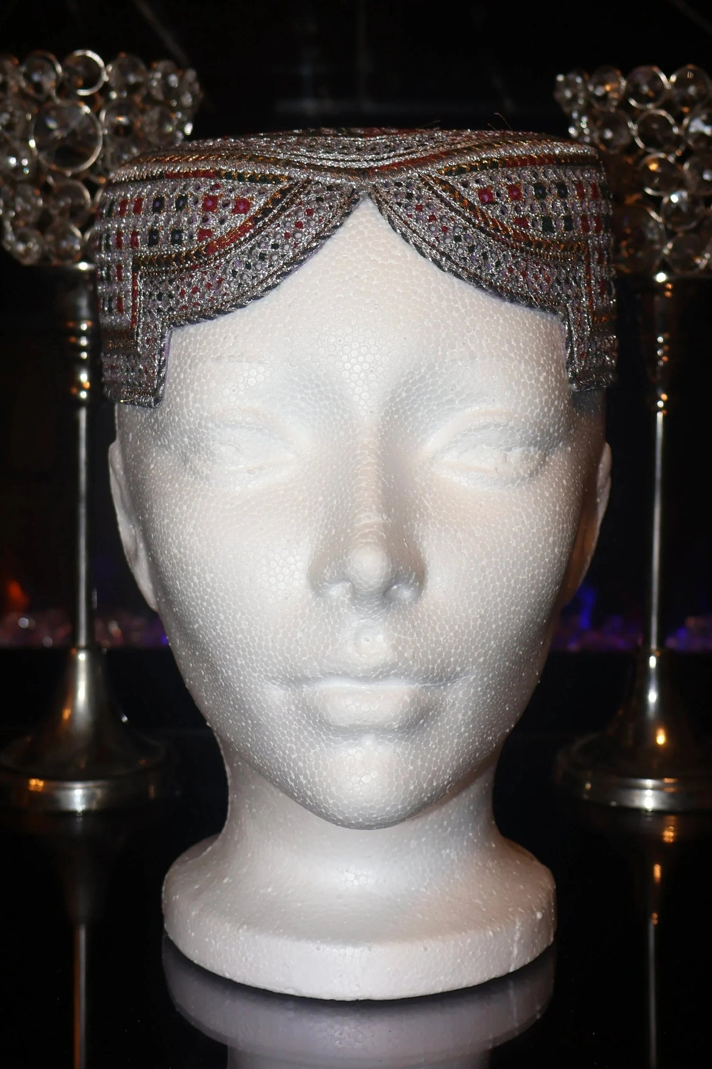 Afghan Kandahari Hand Stitched Hats