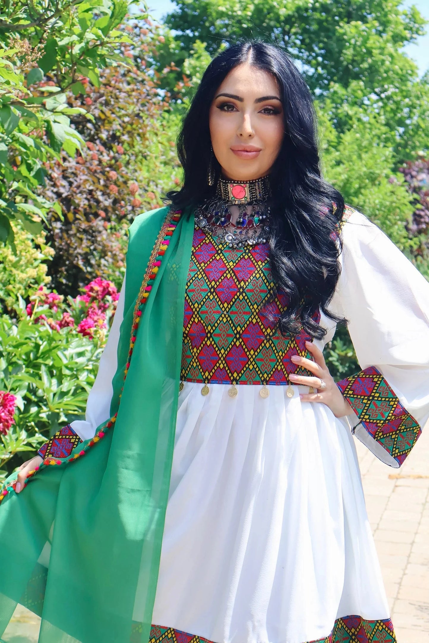 Afghan Dress - Spina