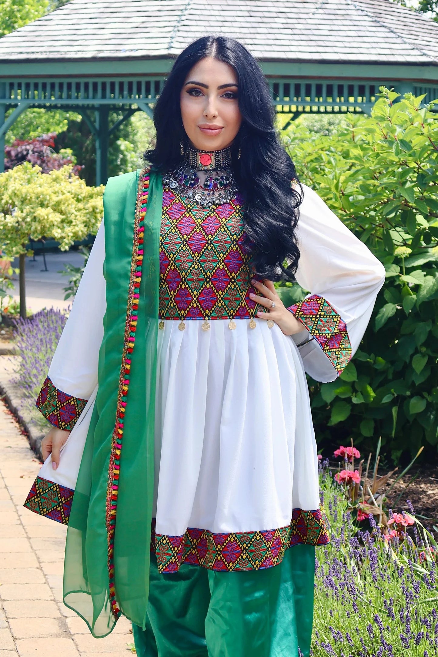 Afghan Dress - Spina